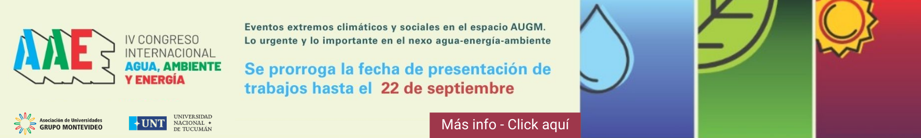 IV Congreso Internacional Agua, Ambiente y Energía